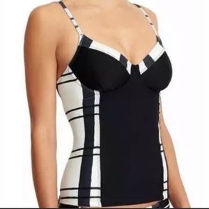 Athleta Lanikai underwire tankini swim top 36D/DD